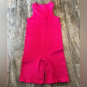 Bloom Season style RP2O Pink Ribbed Jumpsuit